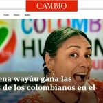 Una indígena wayúu gana las elecciones de los colombianos en el exterior
